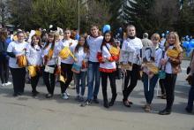 студенты МОСИ стали волонтерами Бессмертного полка