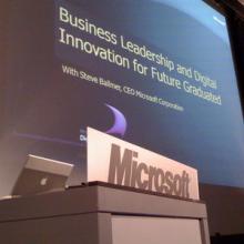 Ректор МОСИ Михаил Швецов блистательно выступил перед коллегами на конференции компании «Microsoft»