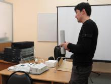 На мастер-классе студентам МОСИ продемонстрировали уникальное оборудование